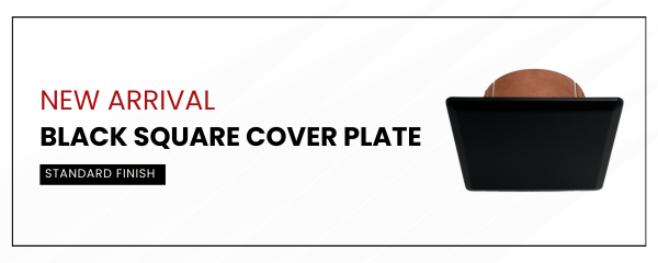 Introducing Our Stylish New Black Square Cover Plates!