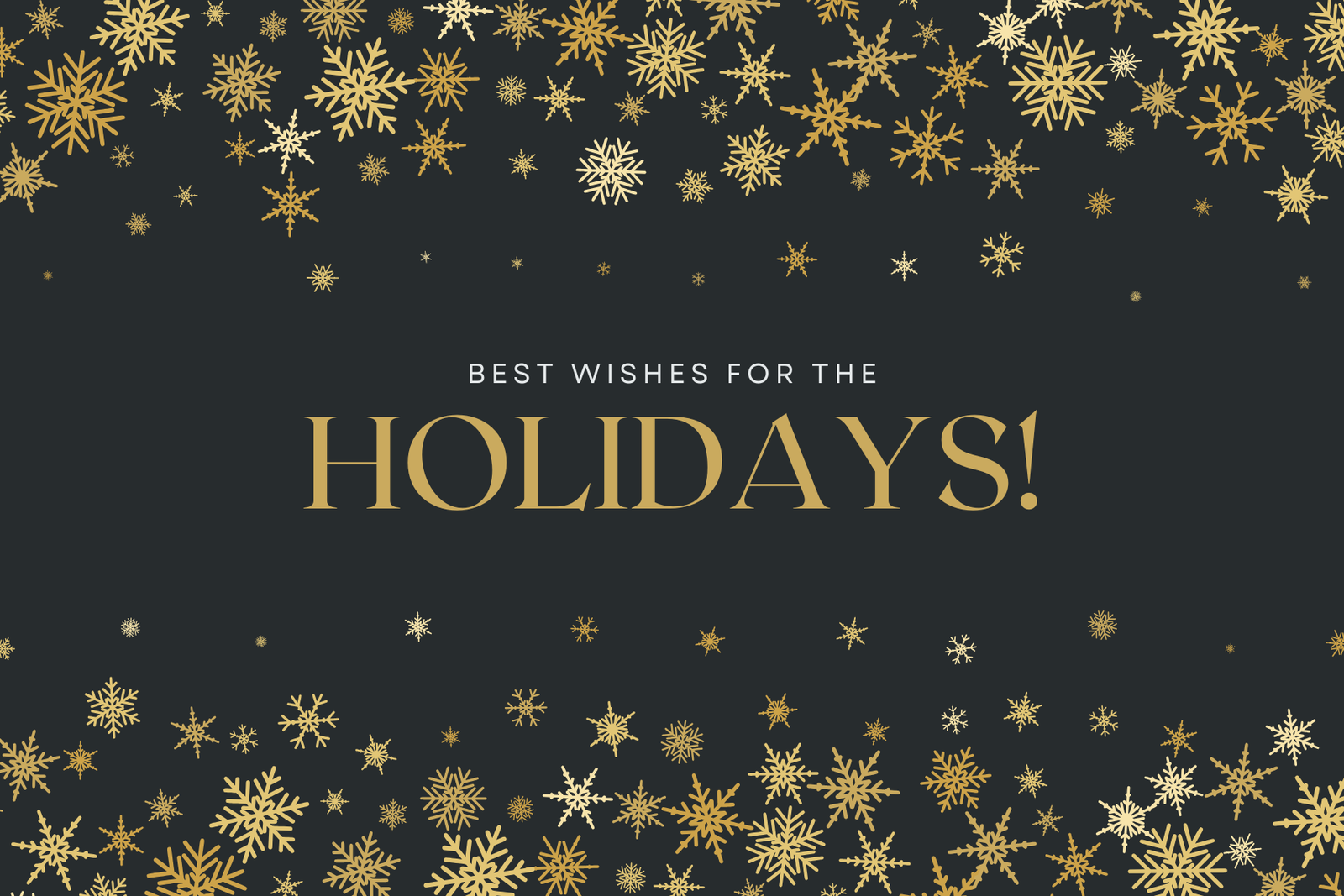 2025 Holiday Schedule