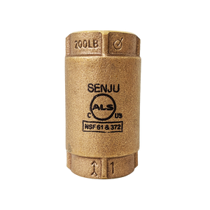 Lead Free Bronze In-Line Check Valve