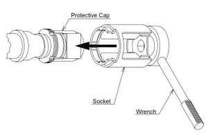 Wrench Socket HF-H for HF Model Sprinklers