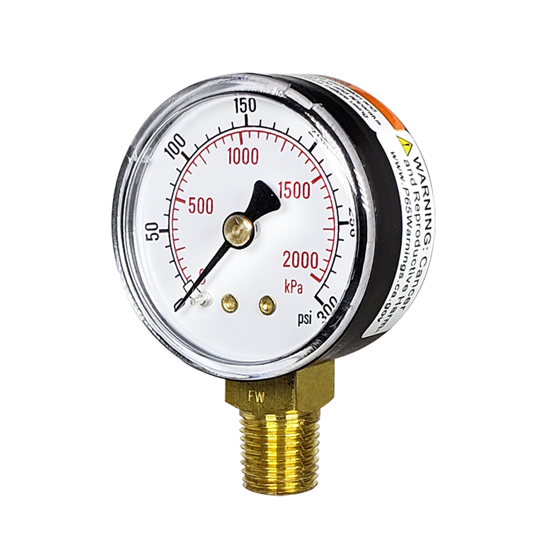 Senju Sprinkler Pressure Gauge   2", 300PSI 1/4"NPT