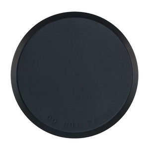 Cover Plate for RC Sprinklers, Residential/Commercial, 3-1/4" Round, Black