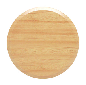 Cover Plate for RC Sprinklers, 3-1/4" Round, Yellow Birch